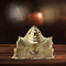 Brass Agarbatti Stand Plate Square 0.065kg
